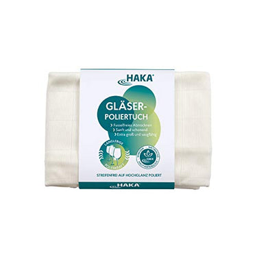 HAKA glass polishing cloth, streak-free shine, lint-free drying, absorbent, 1 piece on sale